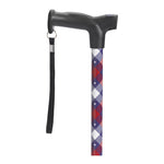 Drive Medical RTL10336PA Comfort Grip T Handle Cane, Patriotic