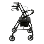 Drive Medical R726BK Rollator Rolling Walker with 6