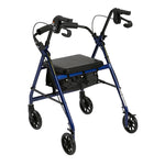 Drive Medical R726BL Rollator Rolling Walker with 6