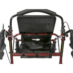 Drive Medical R726RD Rollator Rolling Walker with 6