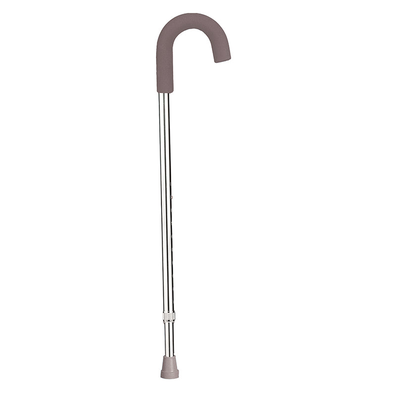 Drive Medical RTL10342 Aluminum Round Handle Cane with Foam Grip