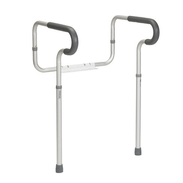 Drive Medical RTL12000 Toilet Safety Frame with Padded Armrests