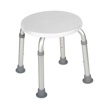 Drive Medical RTL12004KD Adjustable Height Bath Stool, White