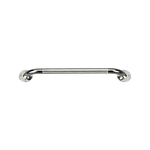 Drive Medical RTL12118 Chrome Knurled Grab Bar, 18"