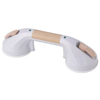 Drive Medical RTL13083 Suction Cup Grab Bar, 12", White and Beige