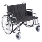 Drive Medical STD30ECDDA Sentra EC Heavy Duty Extra Wide Wheelchair, Detachable Desk Arms, 30
