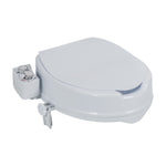 Drive Medical RTL12C006-WH PreserveTech Raised Toilet Seat with Bidet, Ambient & Warm Water