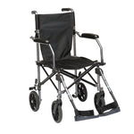 Drive Medical TC005GY Travelite Chair in a Bag Transport Wheelchair