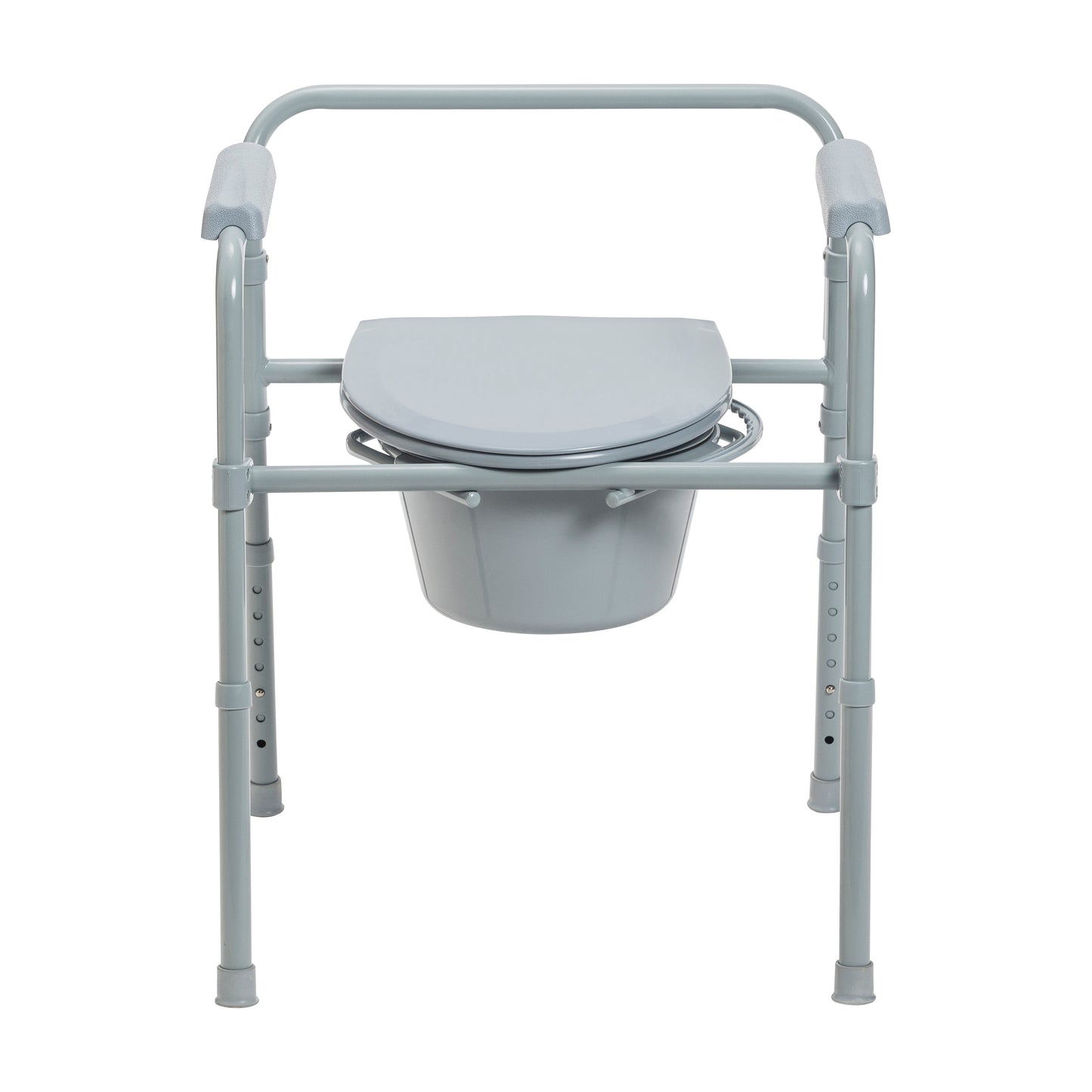 Drive Medical 11148-1A PreserveTech Steel Folding Bedside Commode