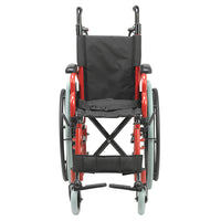 Inspired by Drive WB1200-2GFR Wallaby Pediatric Folding Wheelchair, 12", Fire Truck Red