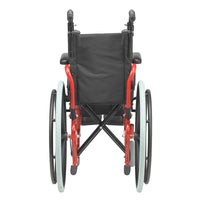 Inspired by Drive WB1200-2GFR Wallaby Pediatric Folding Wheelchair, 12", Fire Truck Red