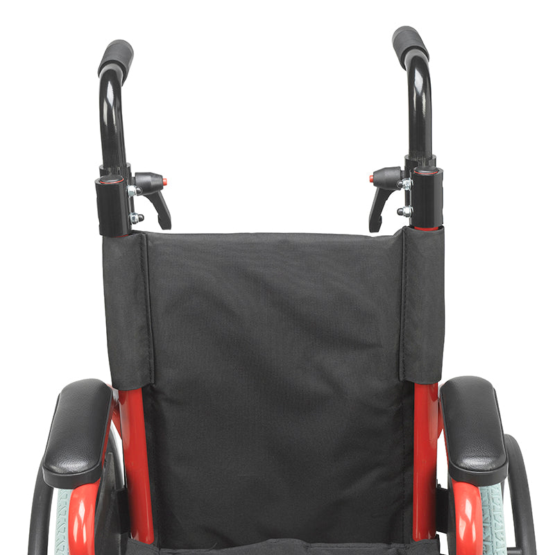 Inspired by Drive WB1200-2GFR Wallaby Pediatric Folding Wheelchair, 12", Fire Truck Red