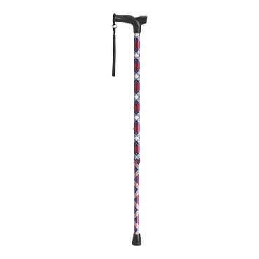 Drive Medical RTL10336PA Comfort Grip T Handle Cane, Patriotic