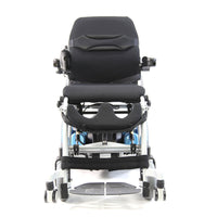Karman XO-202 Full Power Stand Up Wheelchair, Runs Off 25 Miles Per Charge, 18 inch in Width, Aluminum Frame With Tray