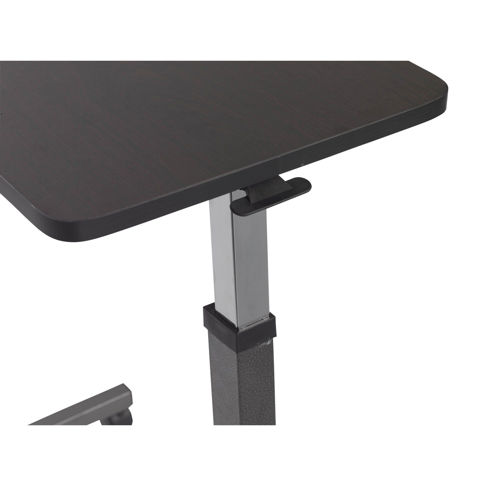 Drive Medical 13067 Non Tilt Top Overbed Table, Silver Vein